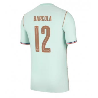 Billige Fotballdrakt Frankrike Bradley Barcola #12 Replika Bortedrakt VM 2026 Kortermet